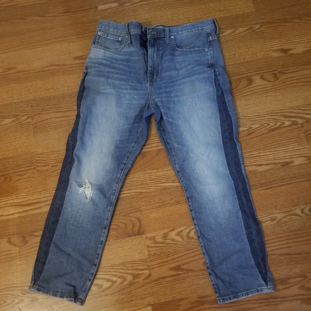 Madewell womens high rise slim Boyjeans, tag size 30